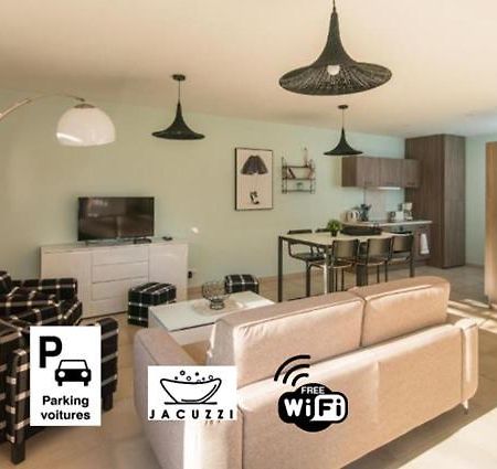 萨尔拉拉卡内达Cote Jardin Avec Jacuzzi Privatif Et Parking Prive公寓 外观 照片